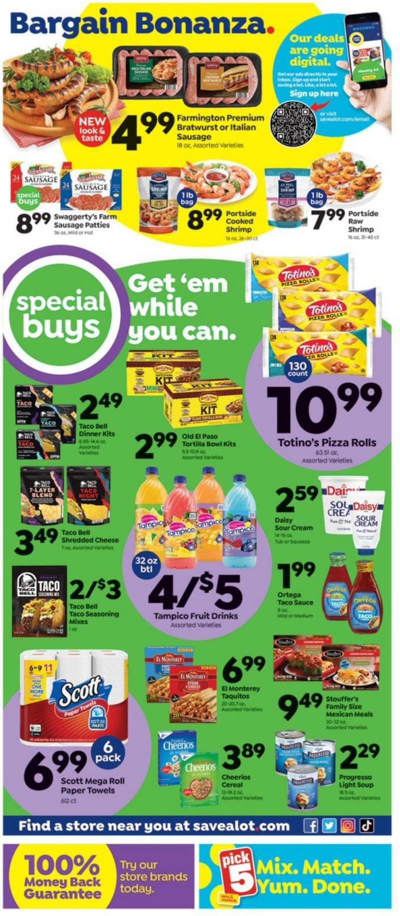 Save A Lot Weekly Ad from October 5