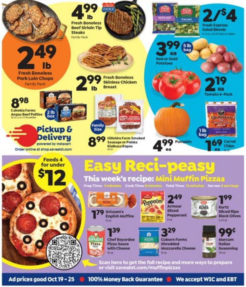 Save A Lot Weekly Ad from October 19