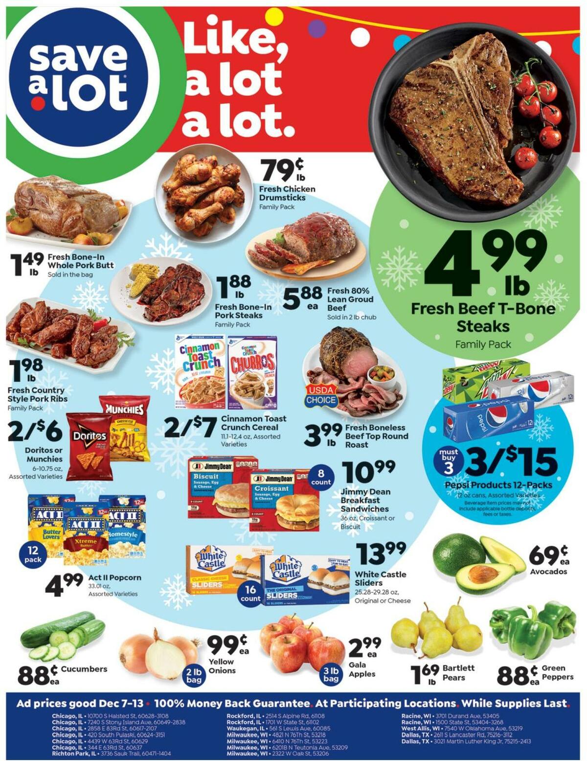 Save A Lot Weekly Ad from December 7