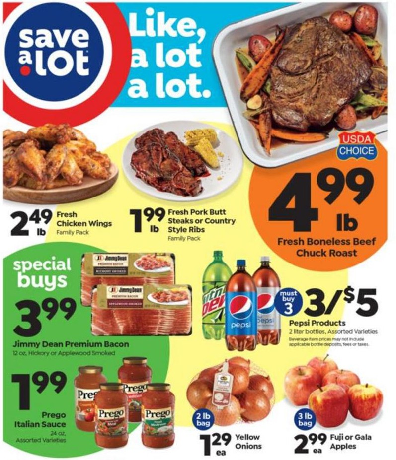 Save A Lot Weekly Ad from January 25