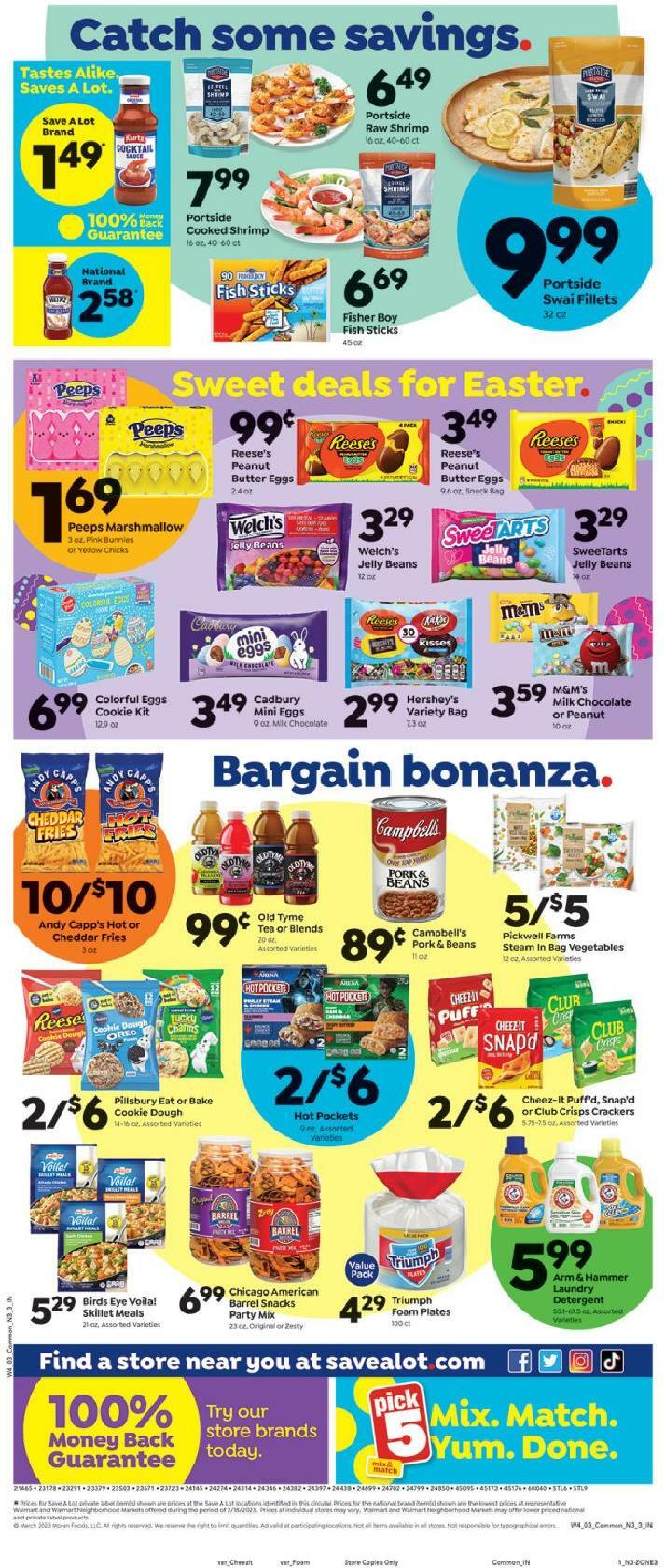 Save A Lot Weekly Ad from March 22