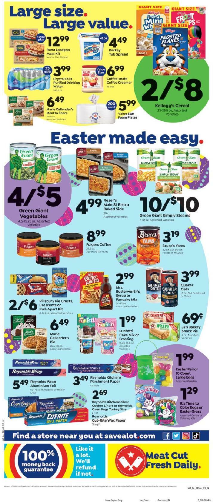 Save A Lot Weekly Ad from March 29