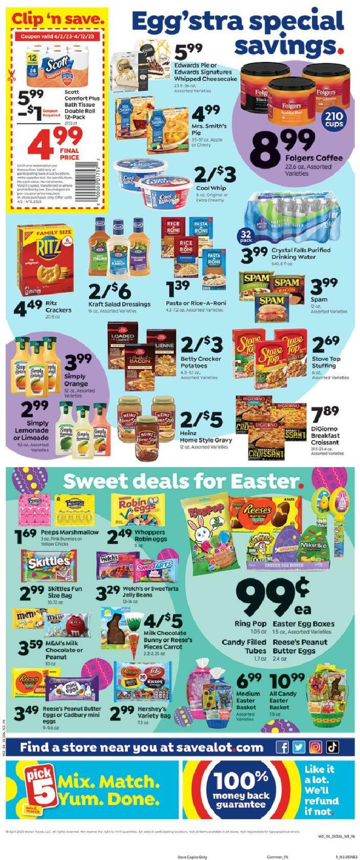 Save A Lot Weekly Ad from April 5