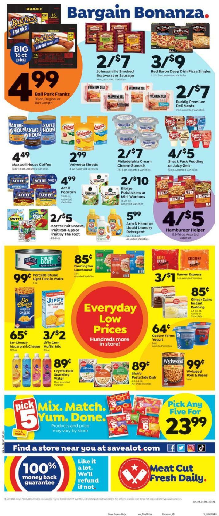 Save A Lot Weekly Ad from April 19