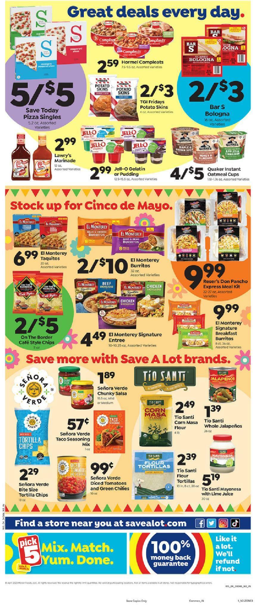 Save A Lot Weekly Ad from April 26