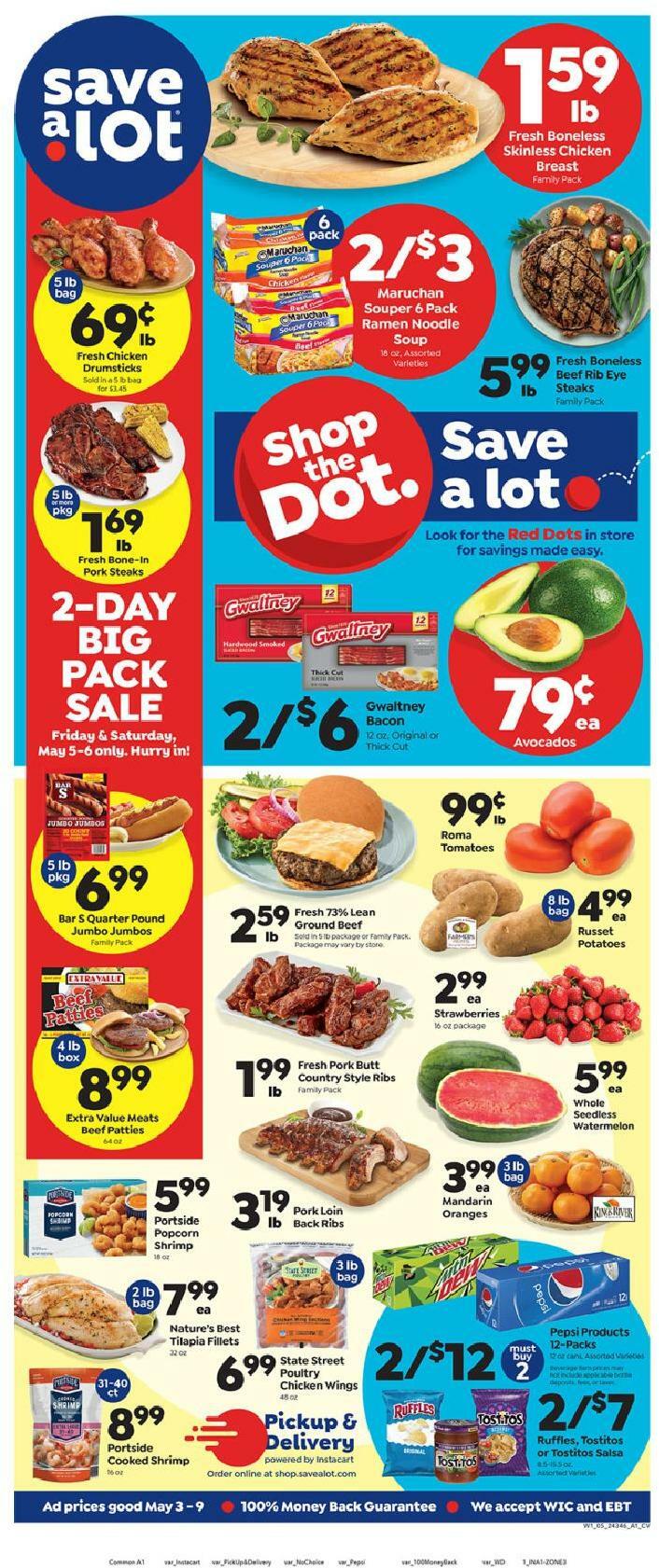 Save A Lot Weekly Ad from May 3