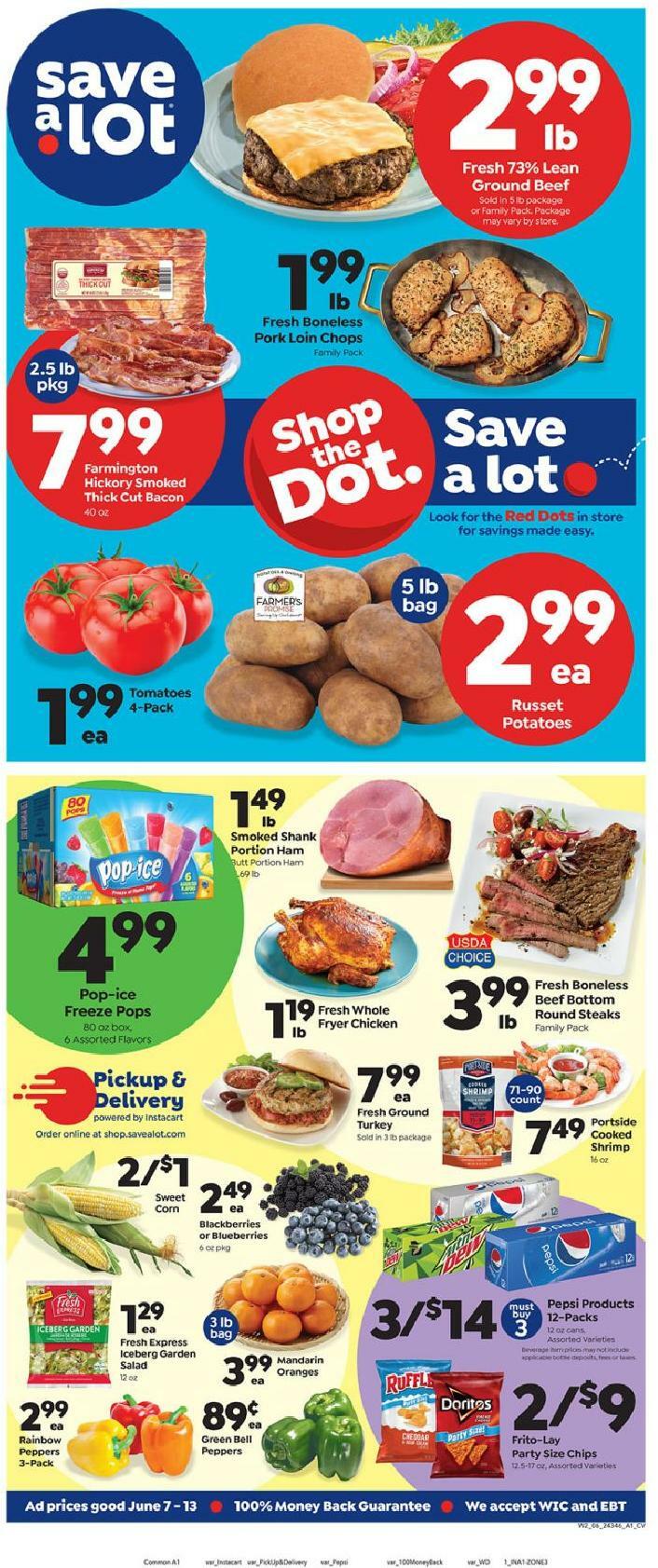 Save A Lot Weekly Ad from June 7