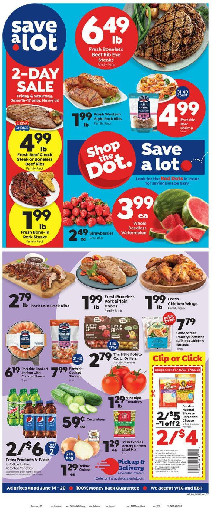 Save A Lot Weekly Ad from June 14