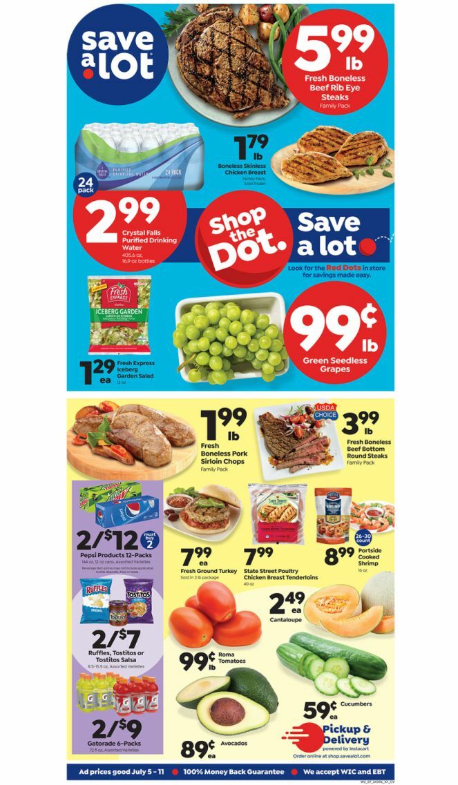 Save A Lot Weekly Ad from July 5