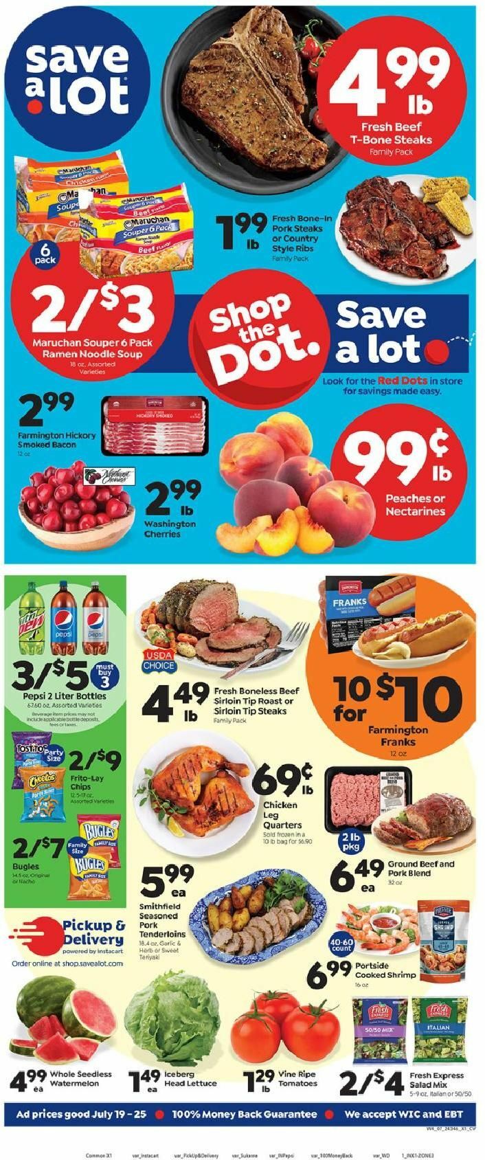 Save A Lot Weekly Ad from July 19