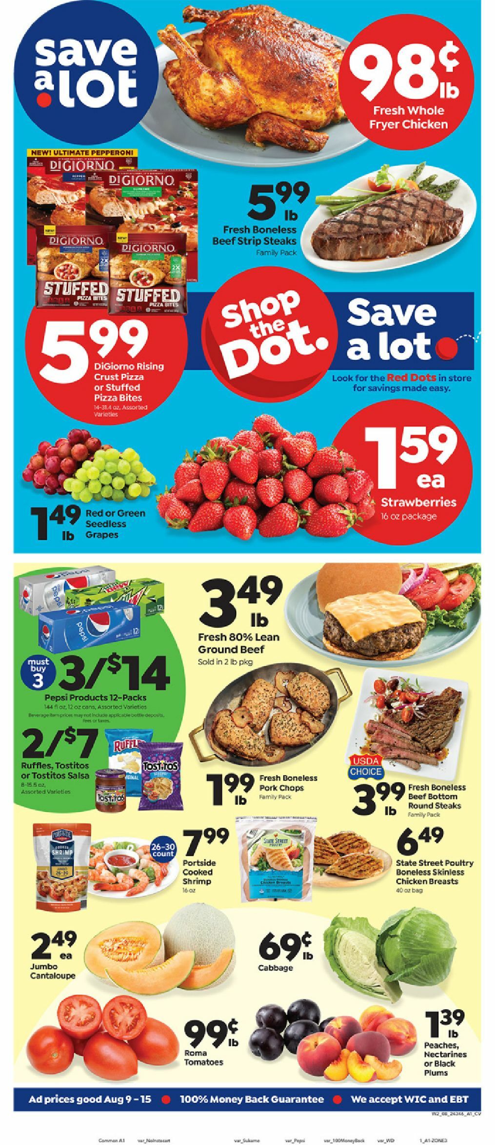 Save A Lot Weekly Ad from August 9