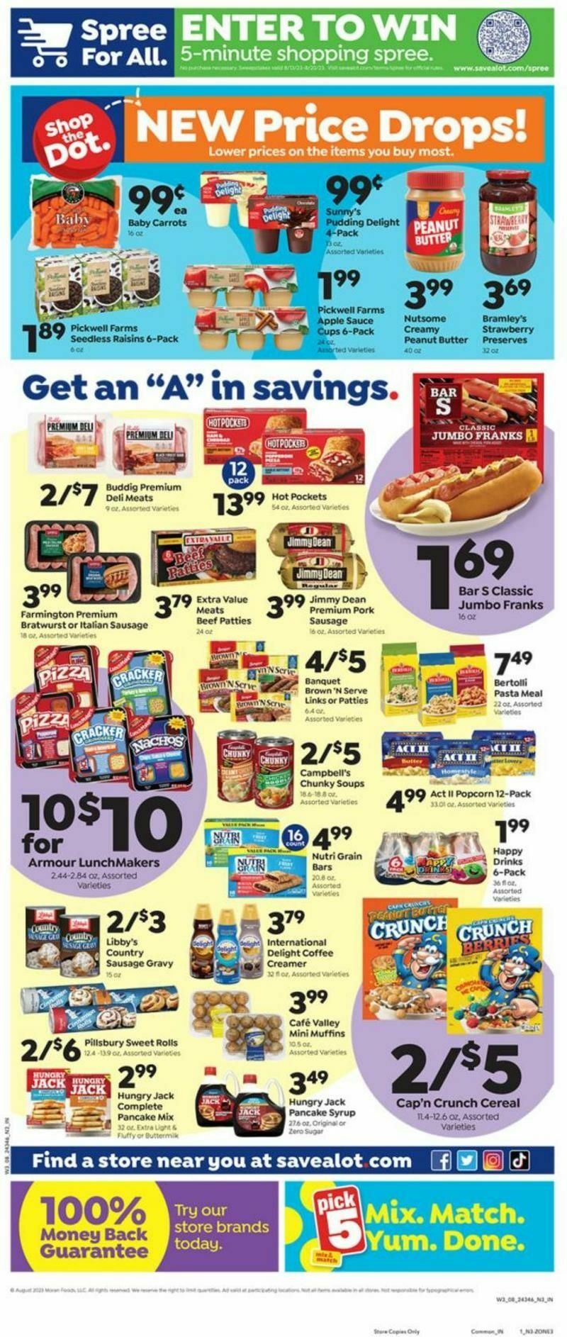 Save A Lot Weekly Ad from August 16