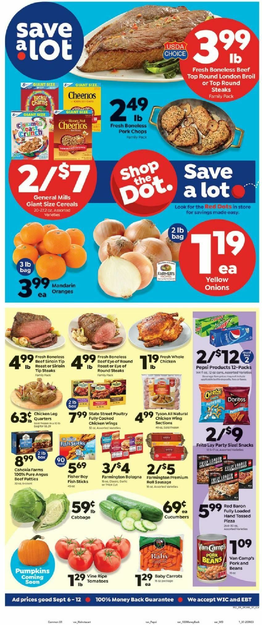 Save A Lot Weekly Ad from September 6