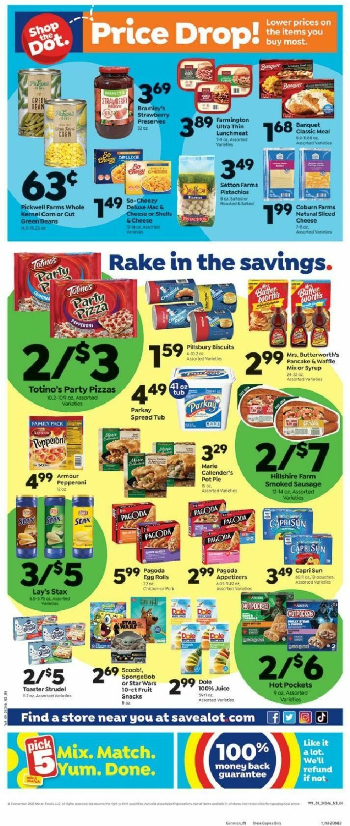 Save A Lot Weekly Ad from September 20
