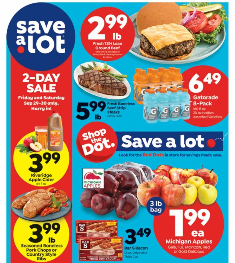 Save A Lot Weekly Ad from September 27