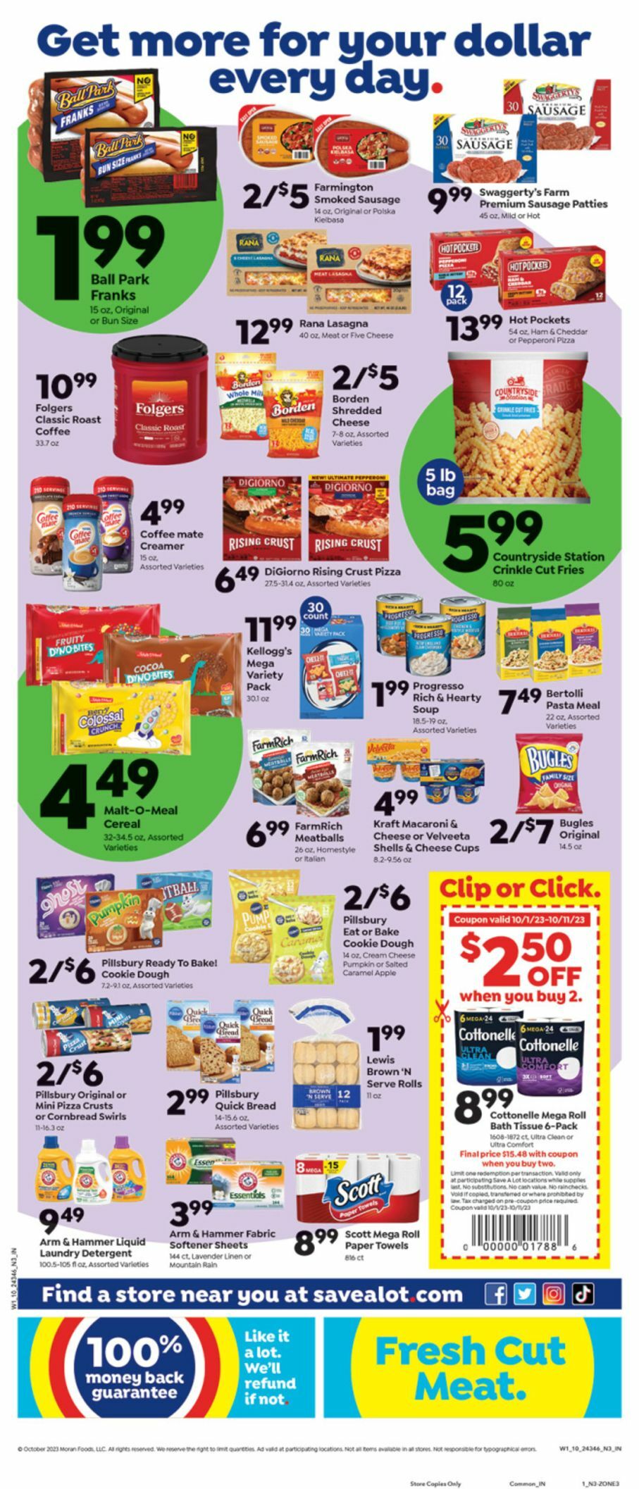 Save A Lot Weekly Ad from October 4