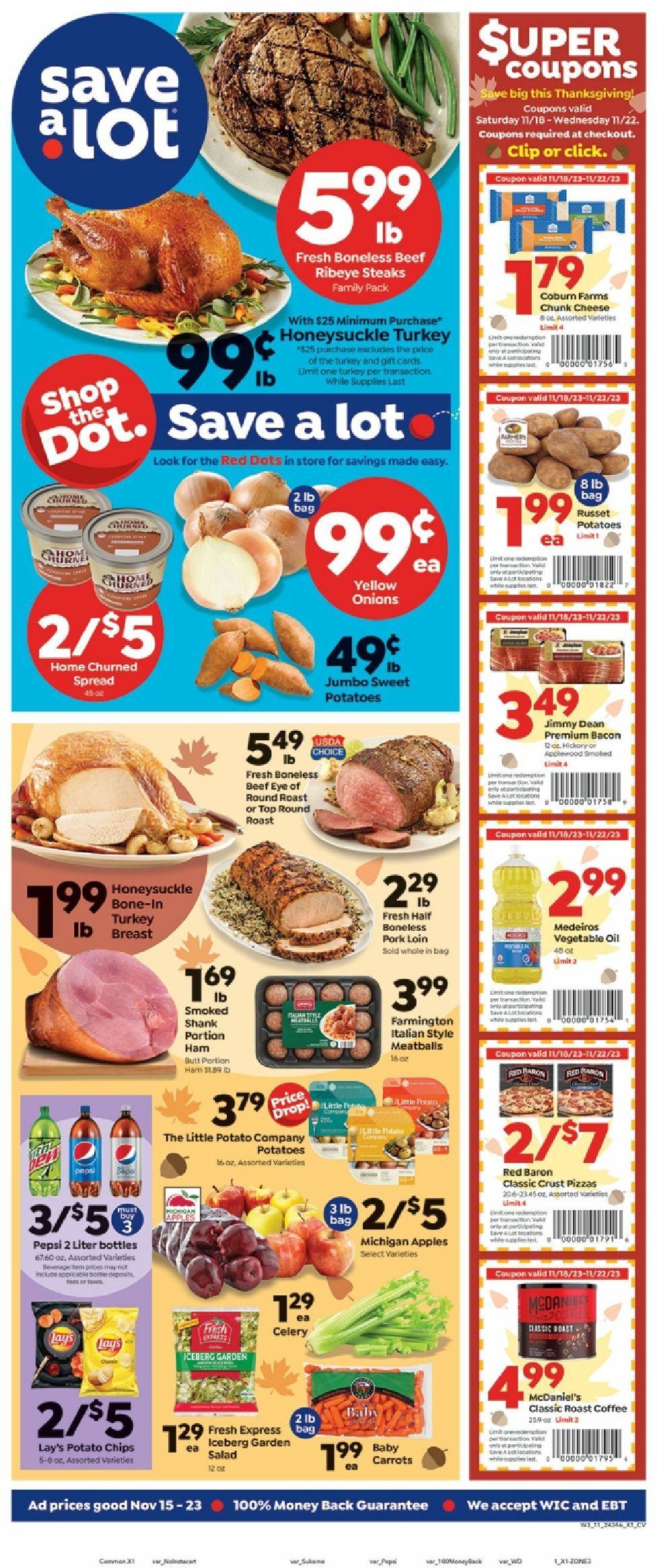 Save A Lot Weekly Ad from November 15
