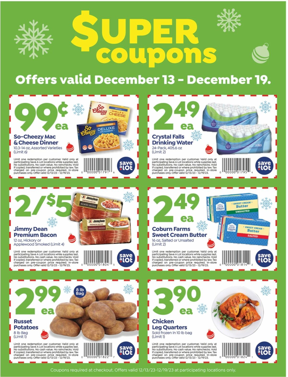 Save A Lot Weekly Ad from December 13