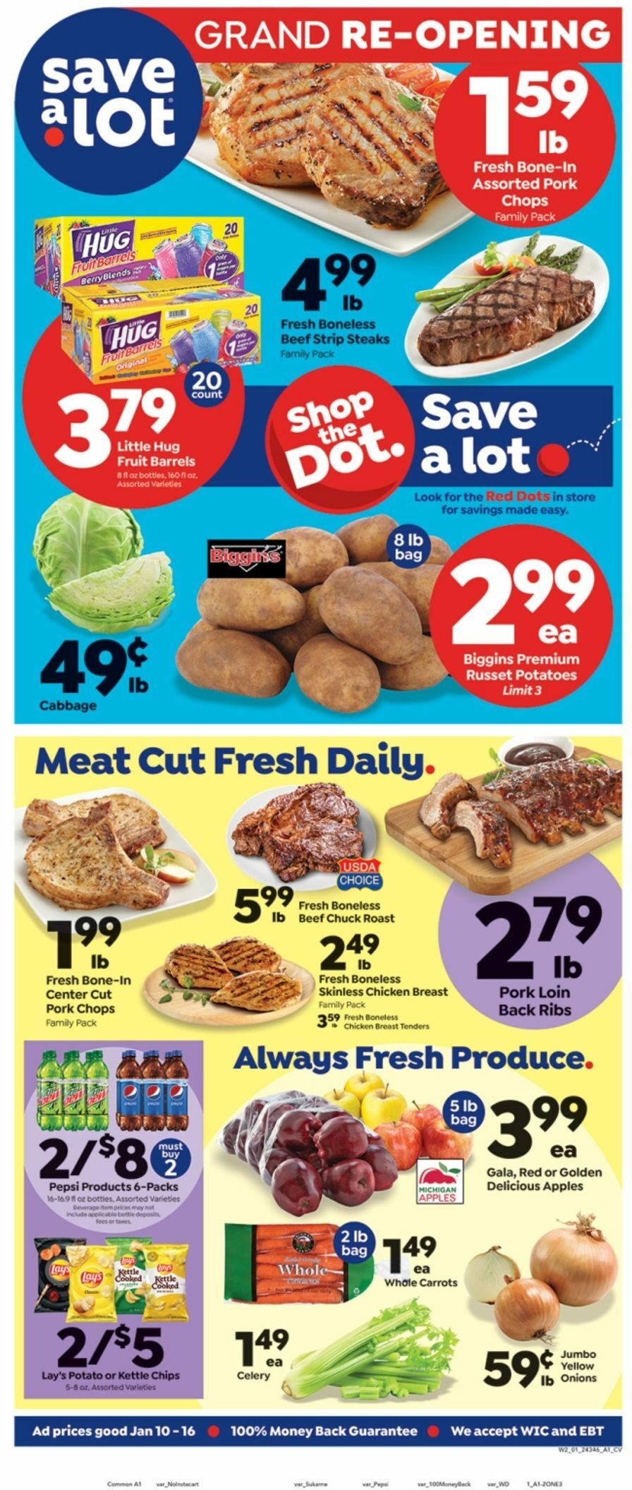 Save A Lot Weekly Ad from January 10