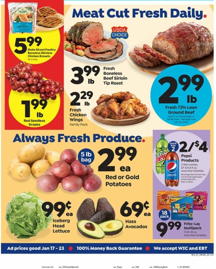Save A Lot Weekly Ad from January 17