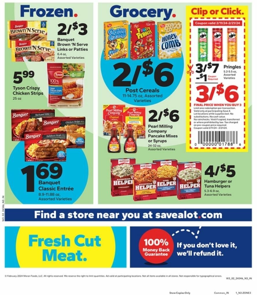 Save A Lot Weekly Ad from February 14