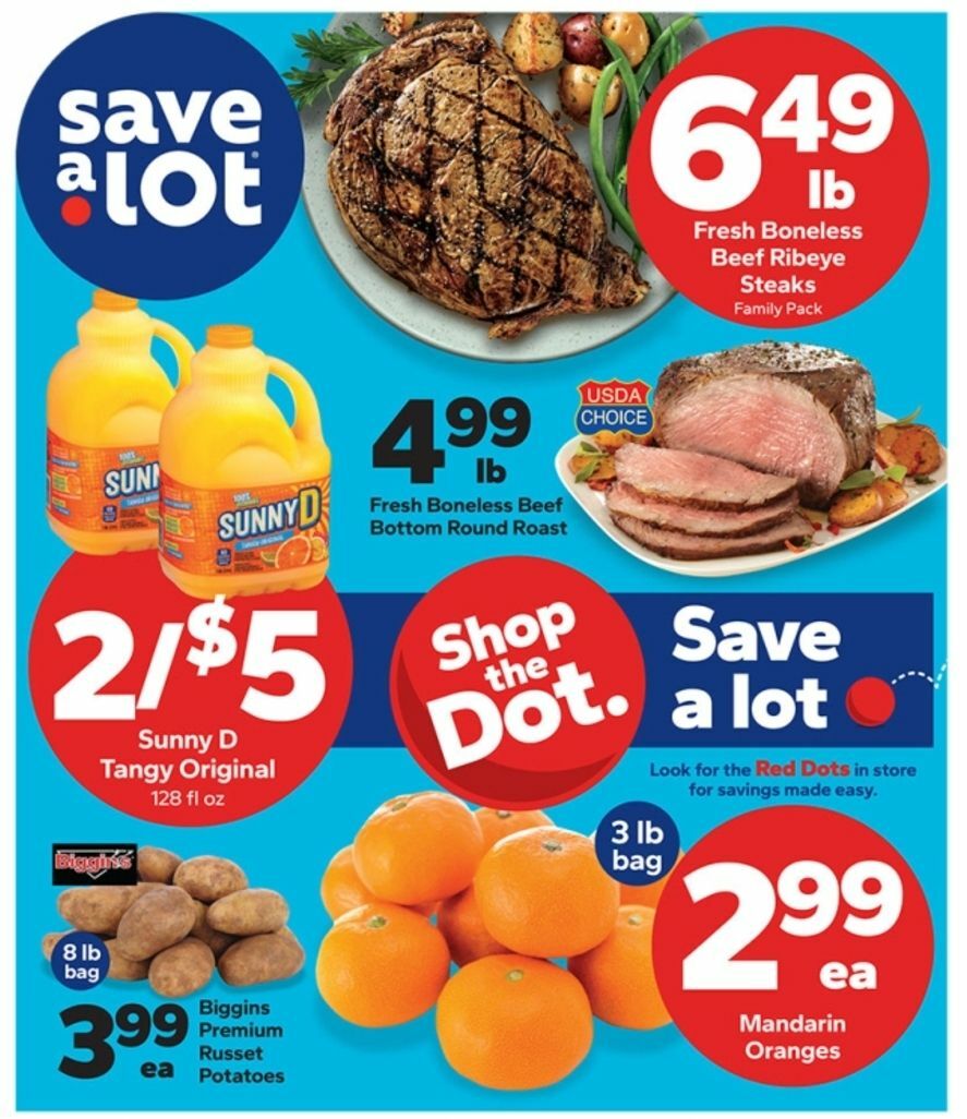 Save A Lot Weekly Ad from March 6