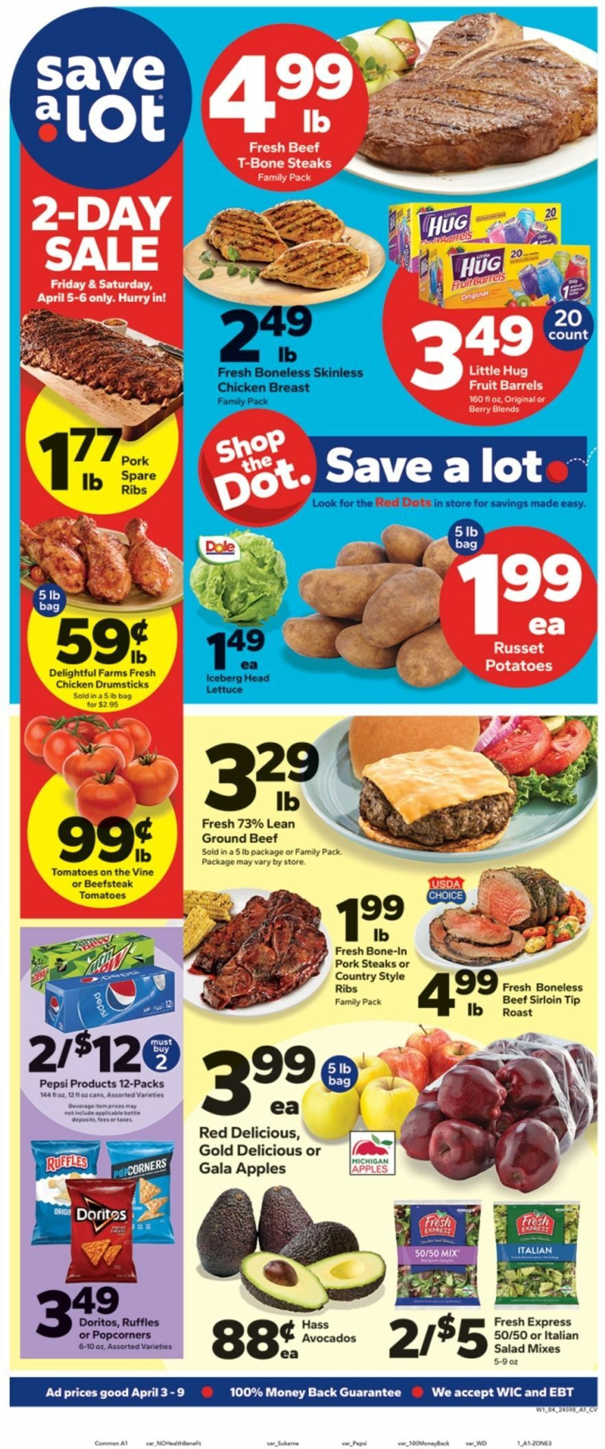 Save A Lot Weekly Ad from April 3