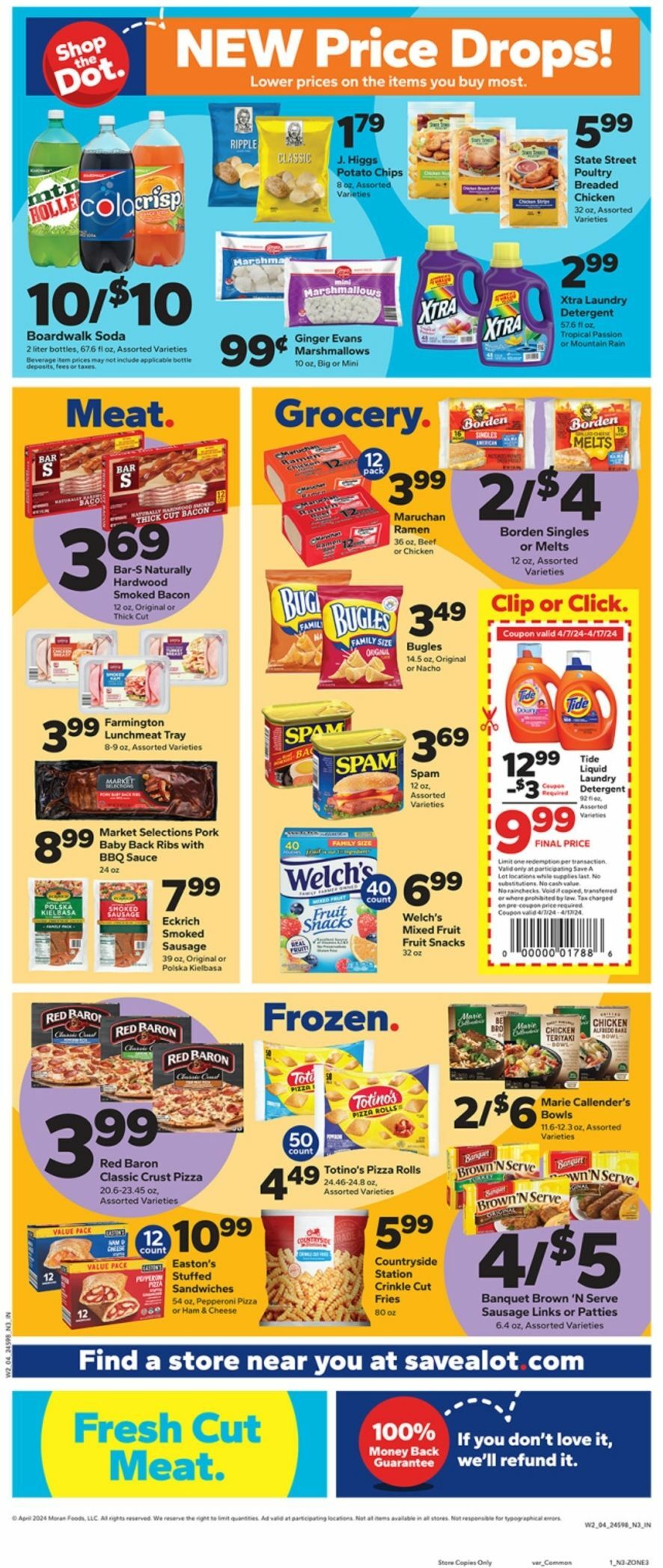 Save A Lot Weekly Ad from April 10