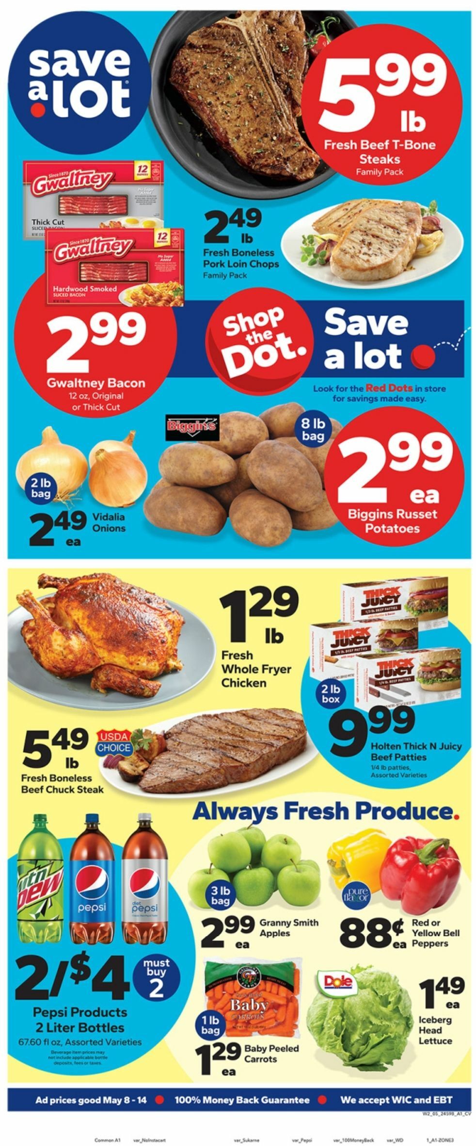 Save A Lot Weekly Ad from May 8