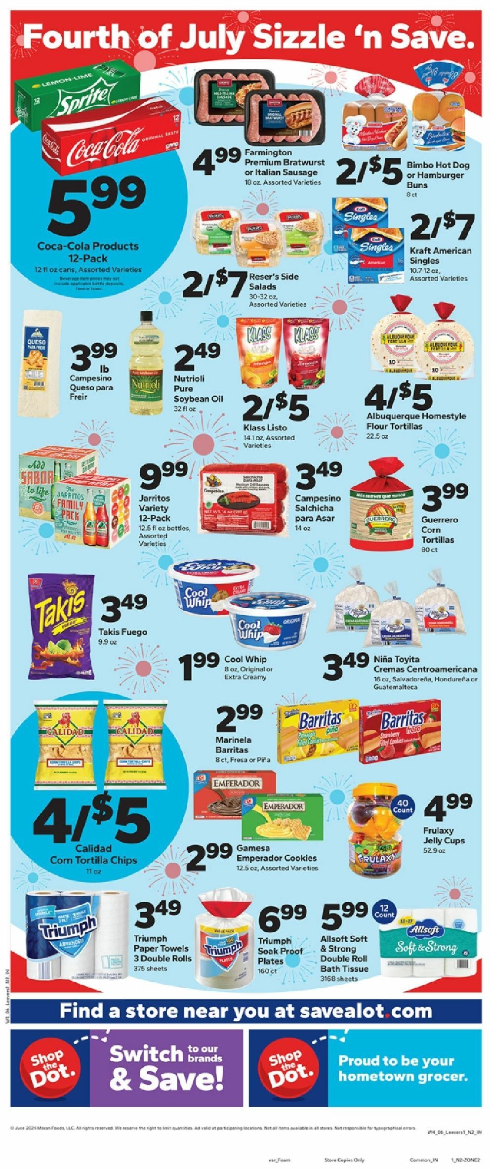 Save A Lot Weekly Ad from June 26
