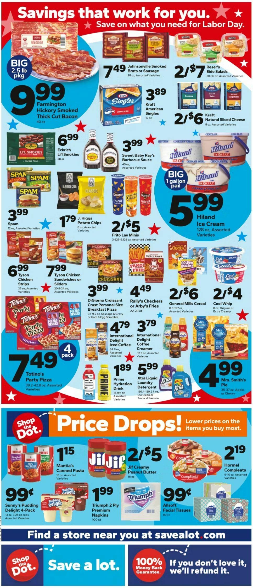 Save A Lot Weekly Ad from August 28