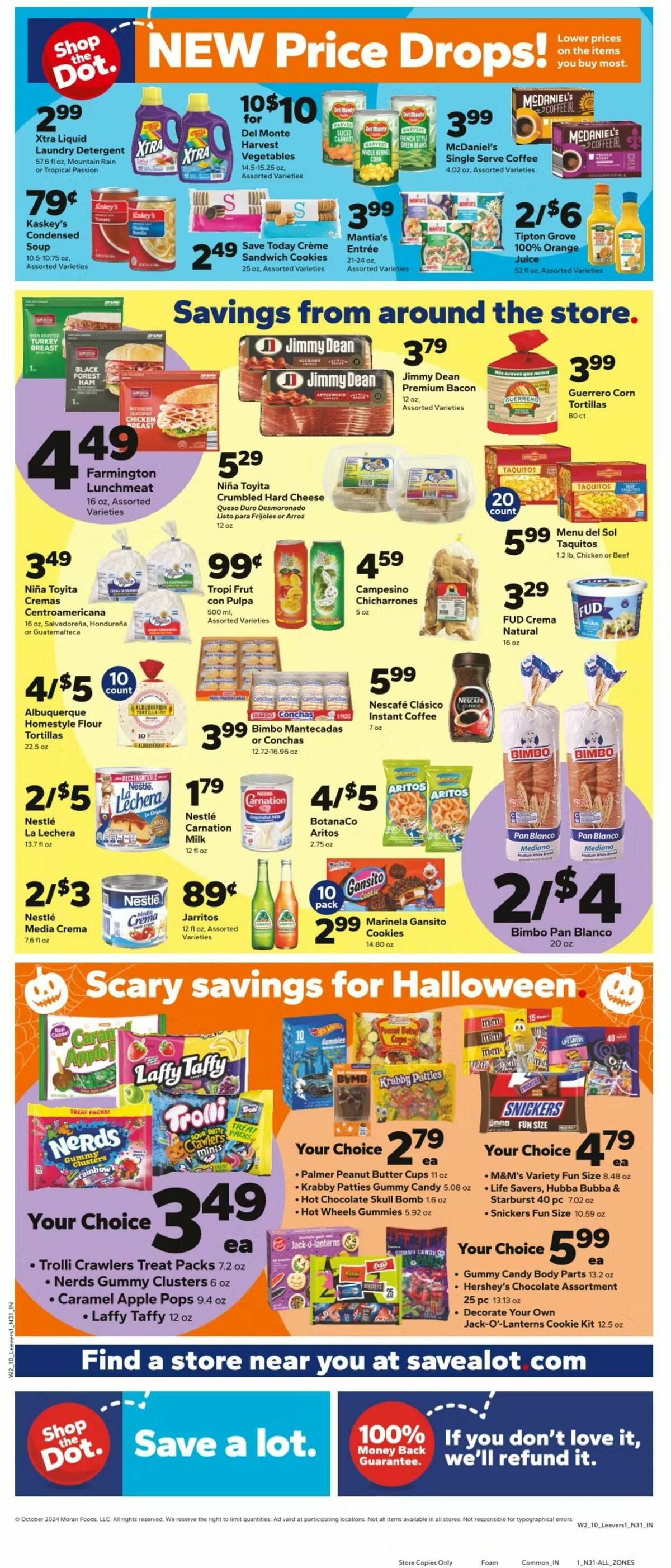 Save A Lot Weekly Ad from October 9