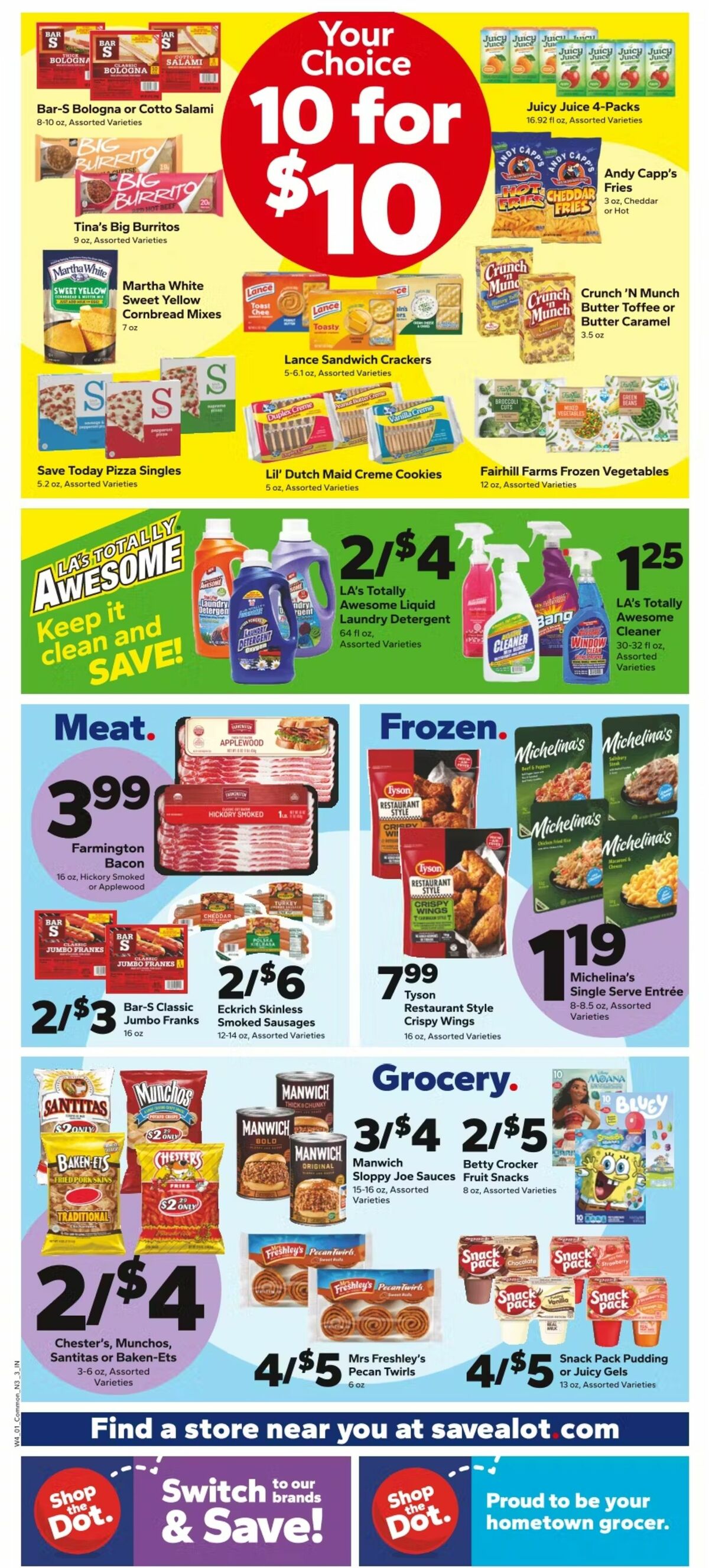 Save A Lot Weekly Ad from January 22