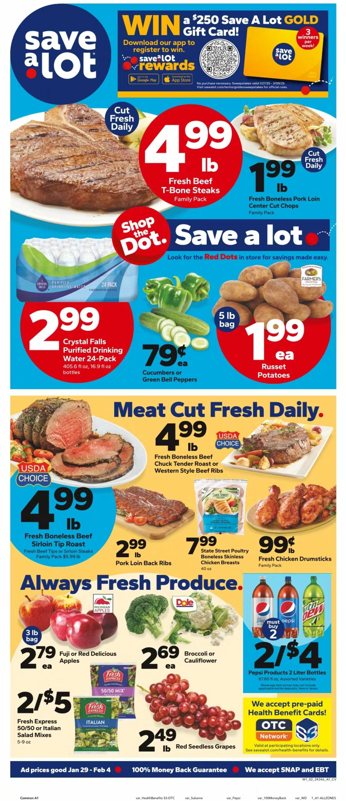 Save A Lot Weekly Ad from January 29
