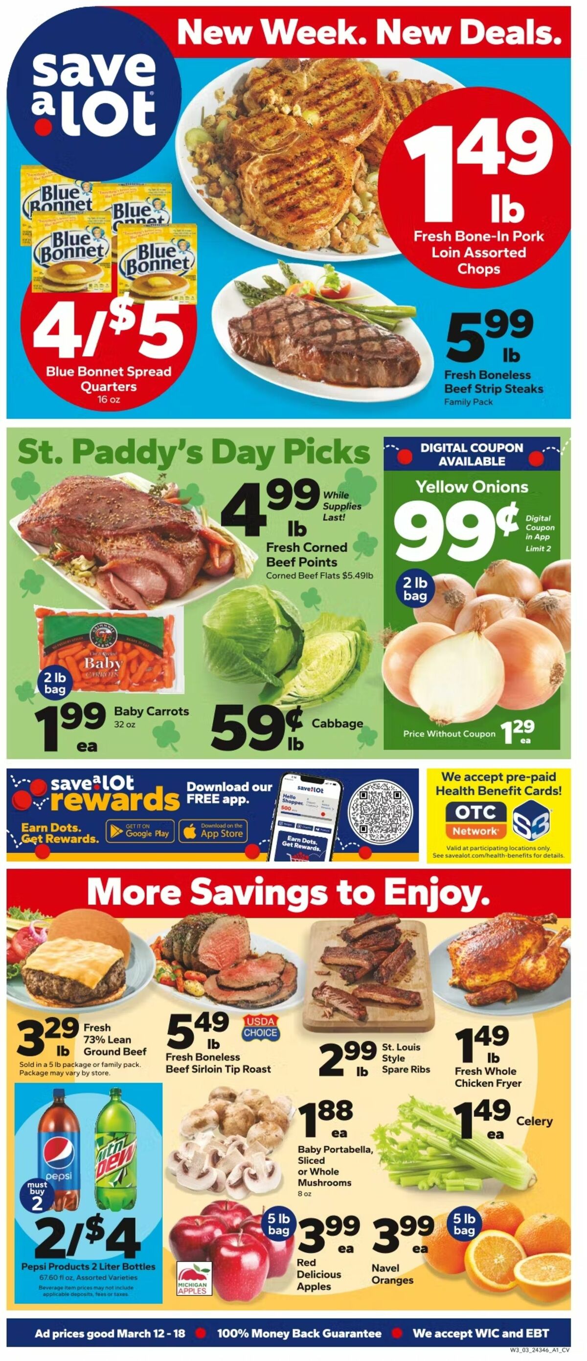 Save A Lot Weekly Ad from March 12