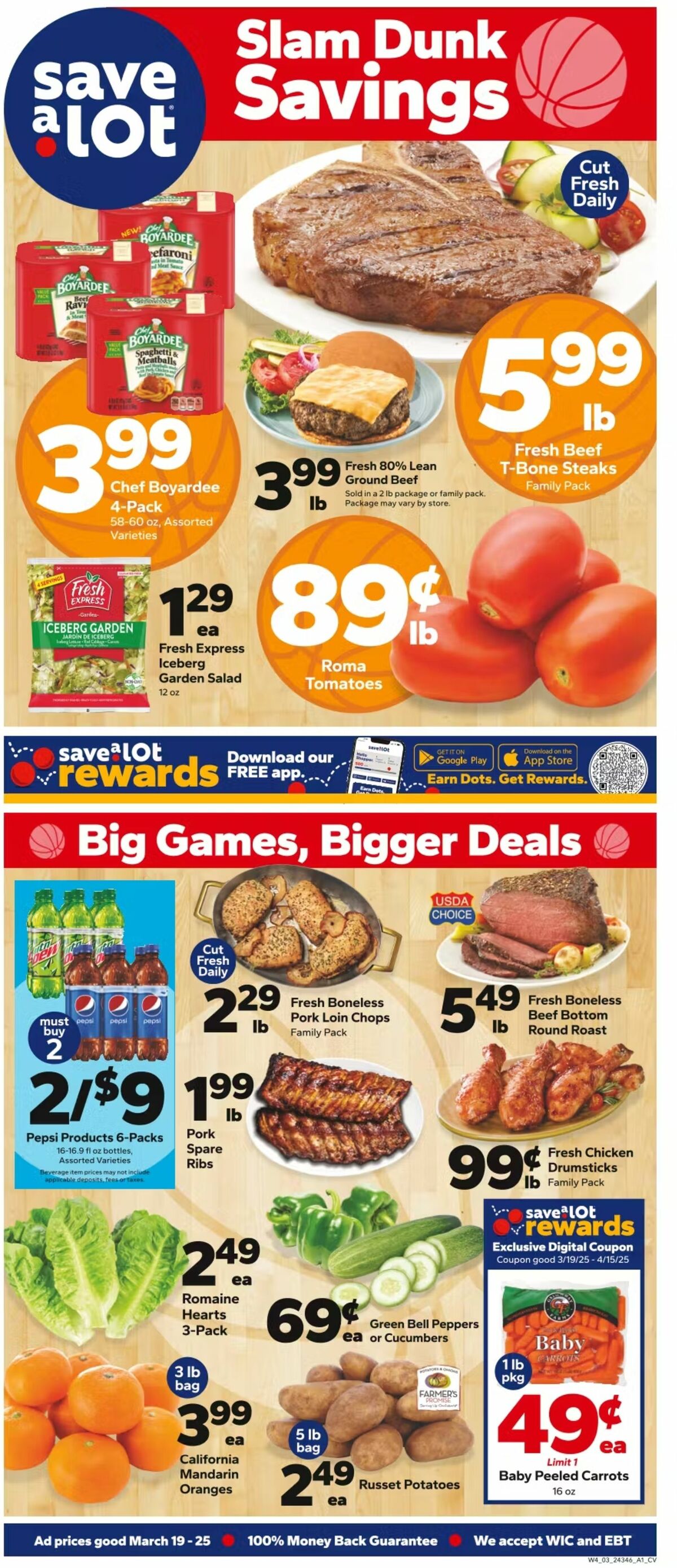 Save A Lot Weekly Ad from March 19