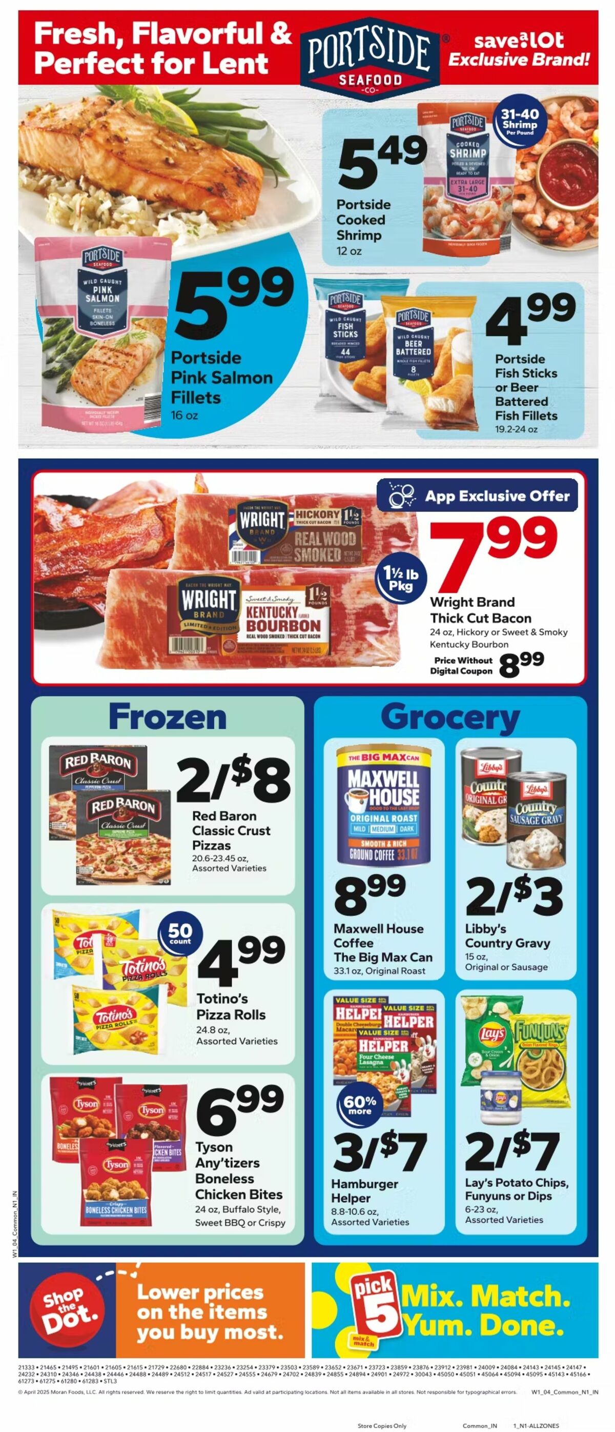Save A Lot Weekly Ad from April 2