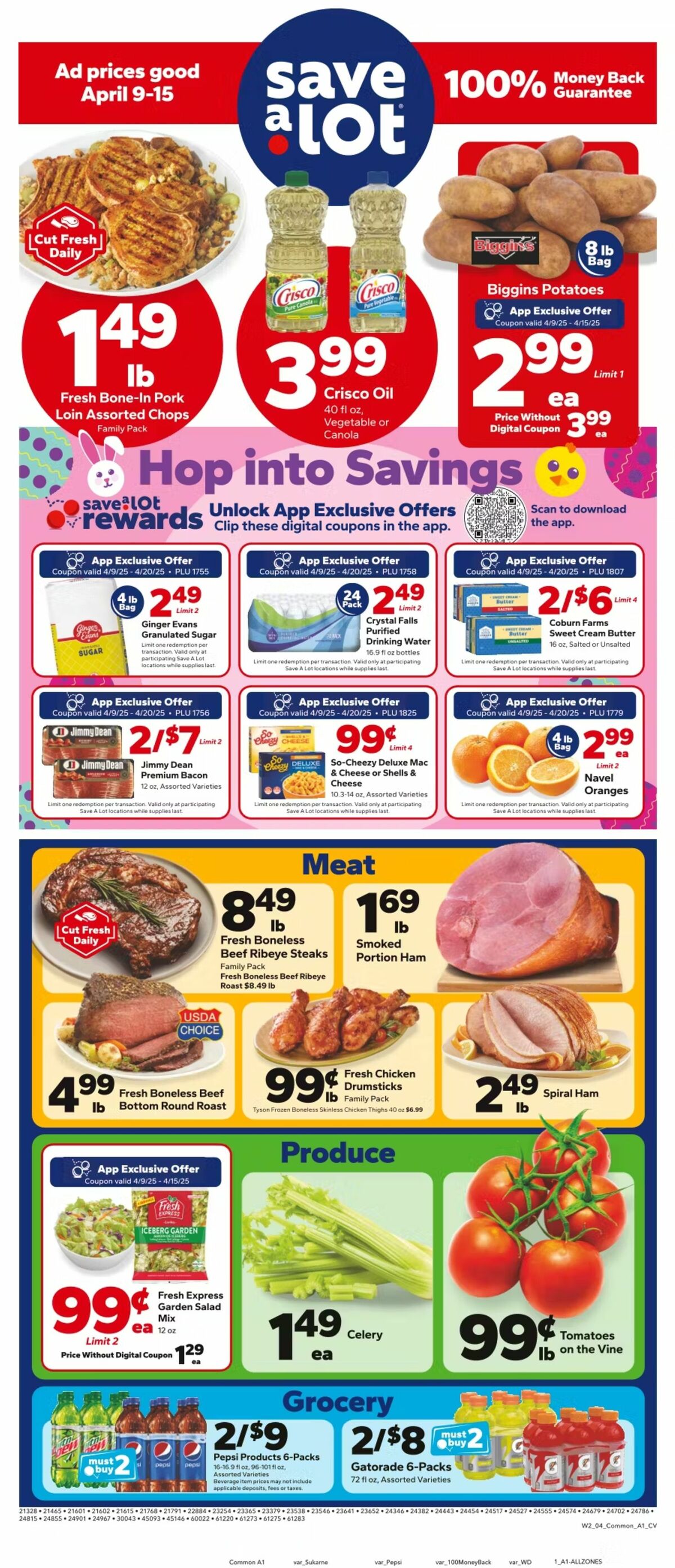 Save A Lot Weekly Ad from April 9