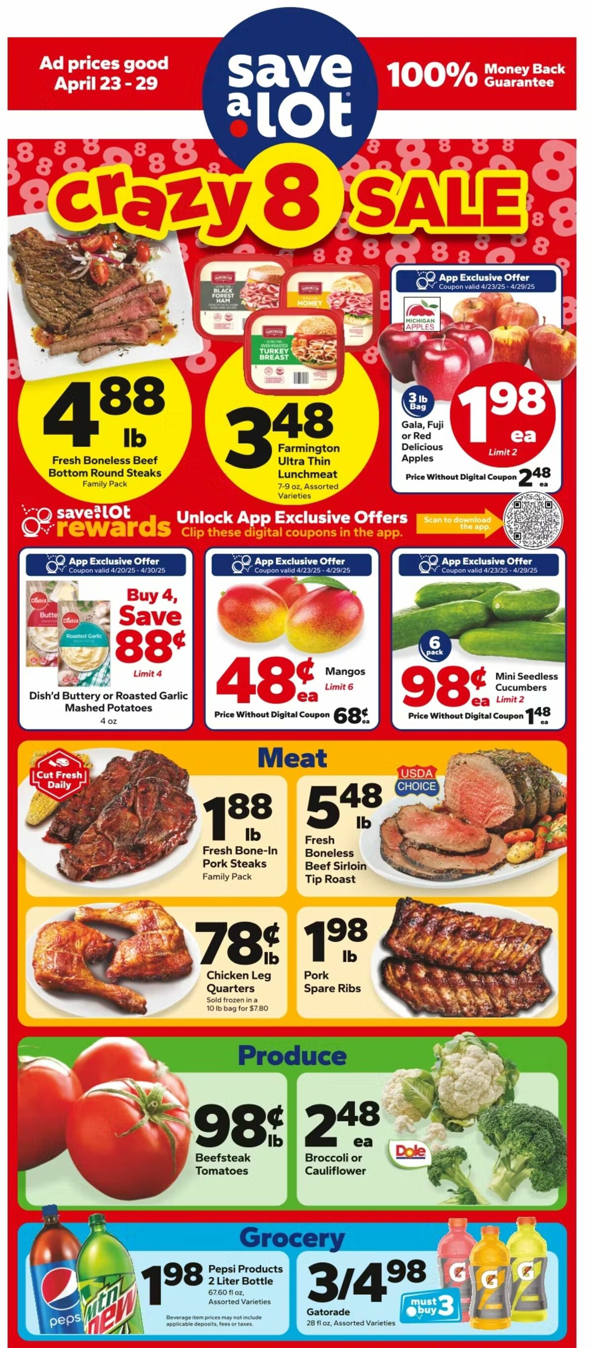 Save A Lot Weekly Ad from April 23