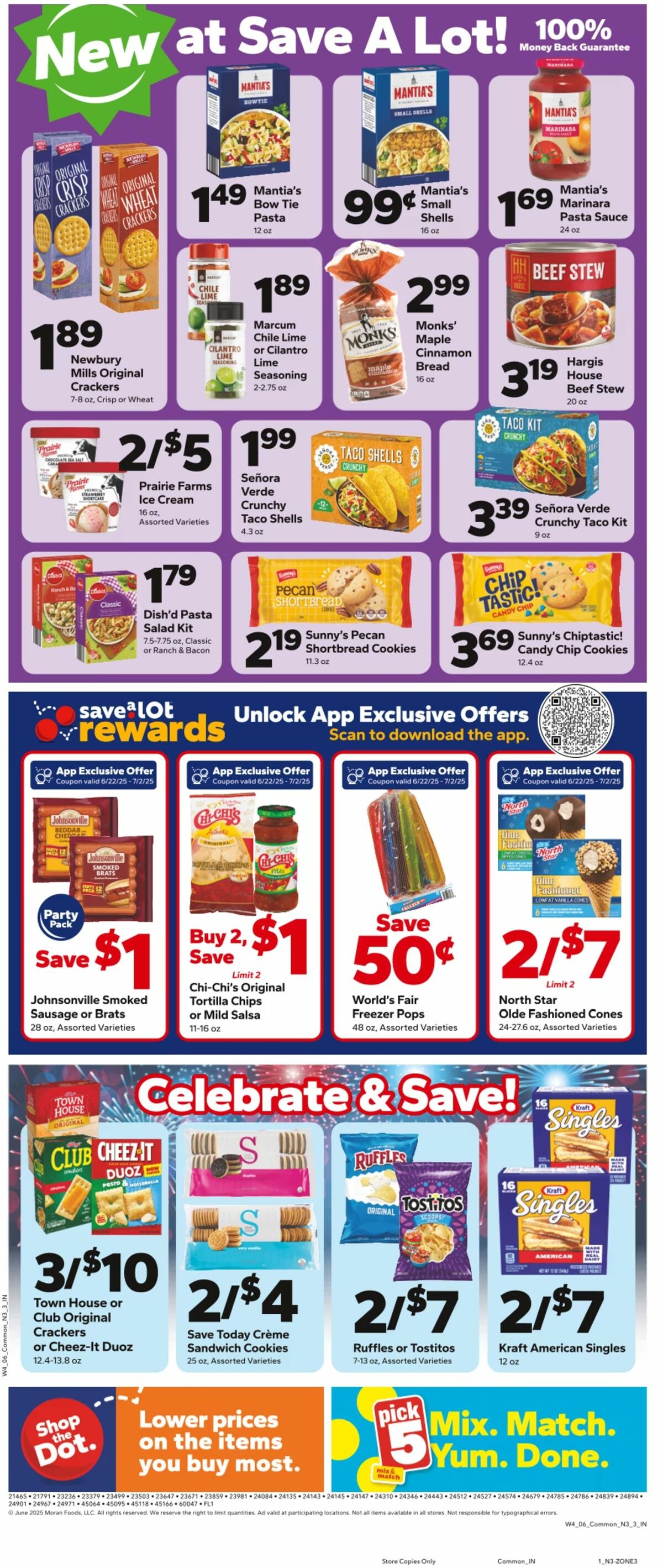 Save A Lot Weekly Ad from June 25