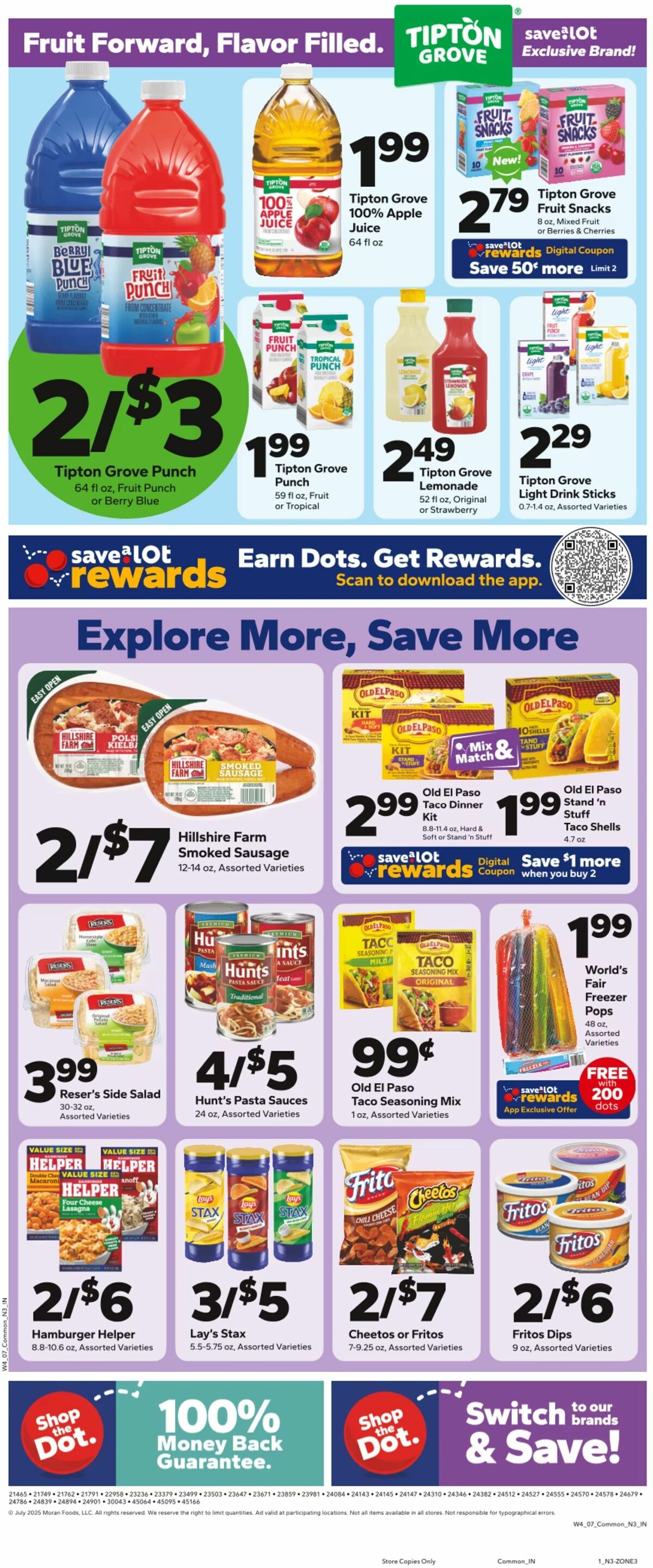 Save A Lot Weekly Ad from July 23