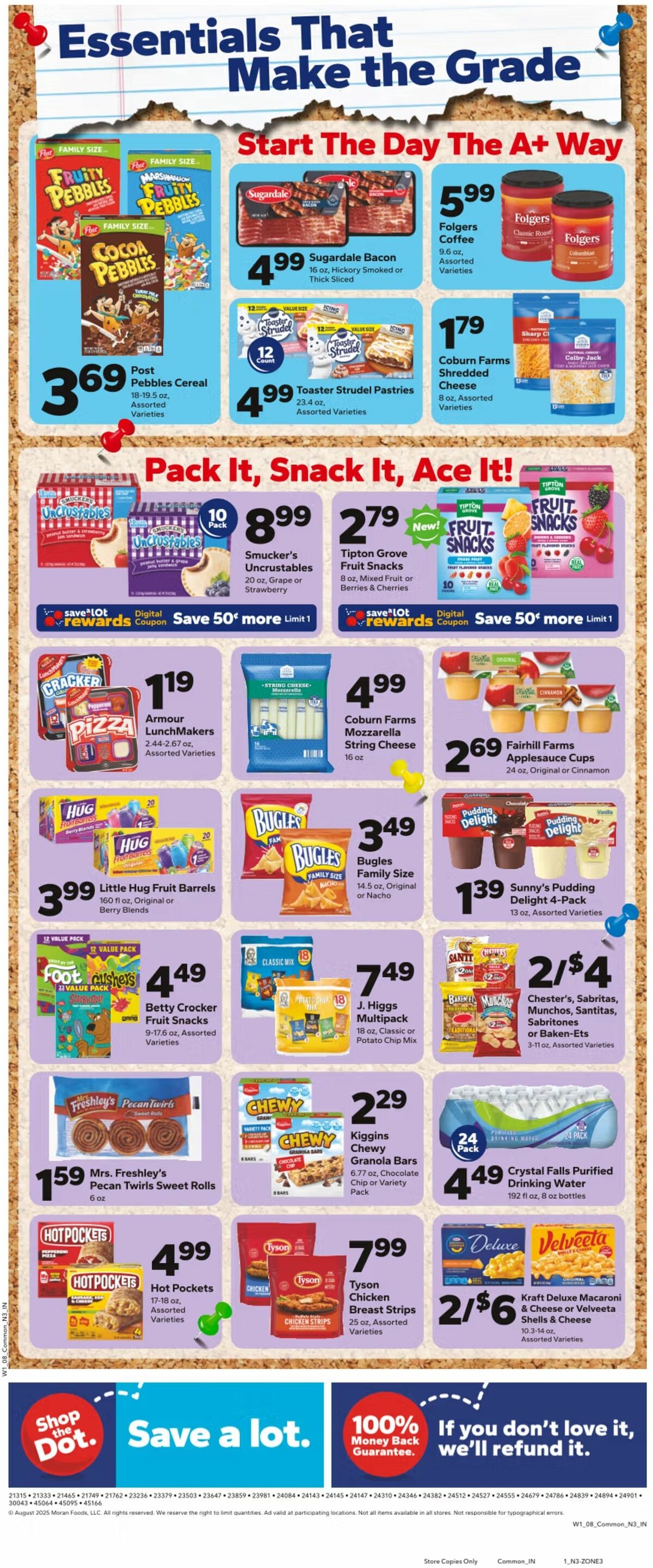 Save A Lot Weekly Ad from July 30