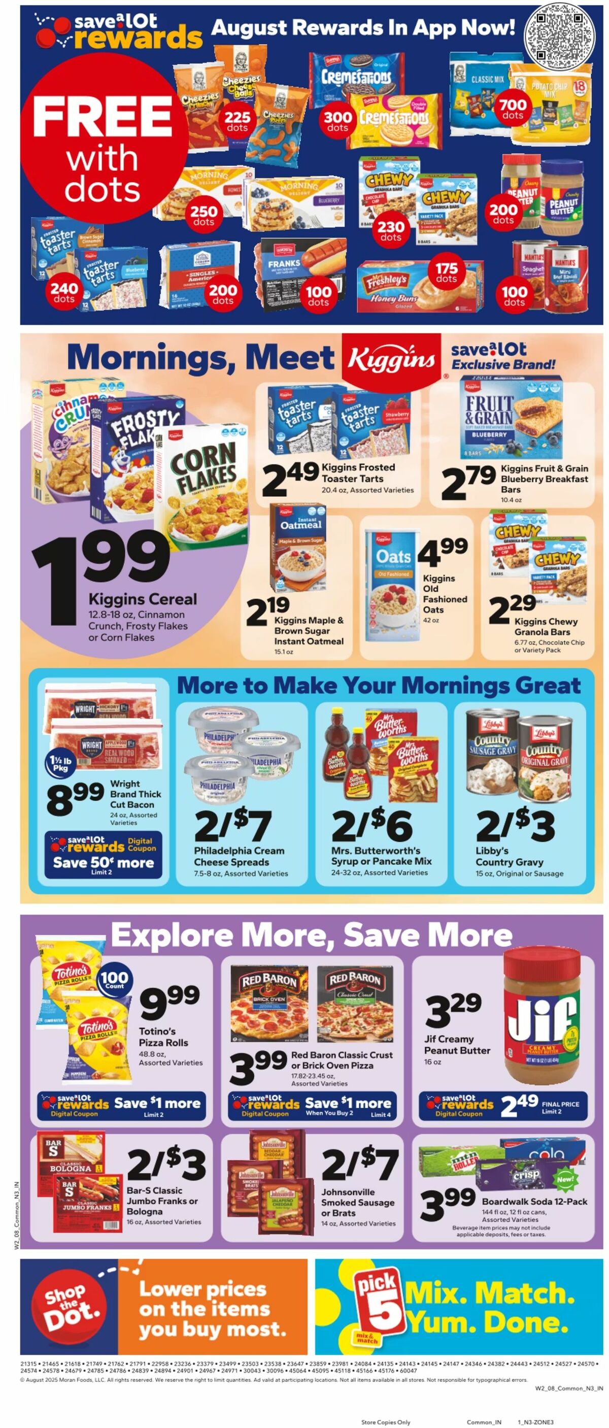 Save A Lot Weekly Ad from August 6