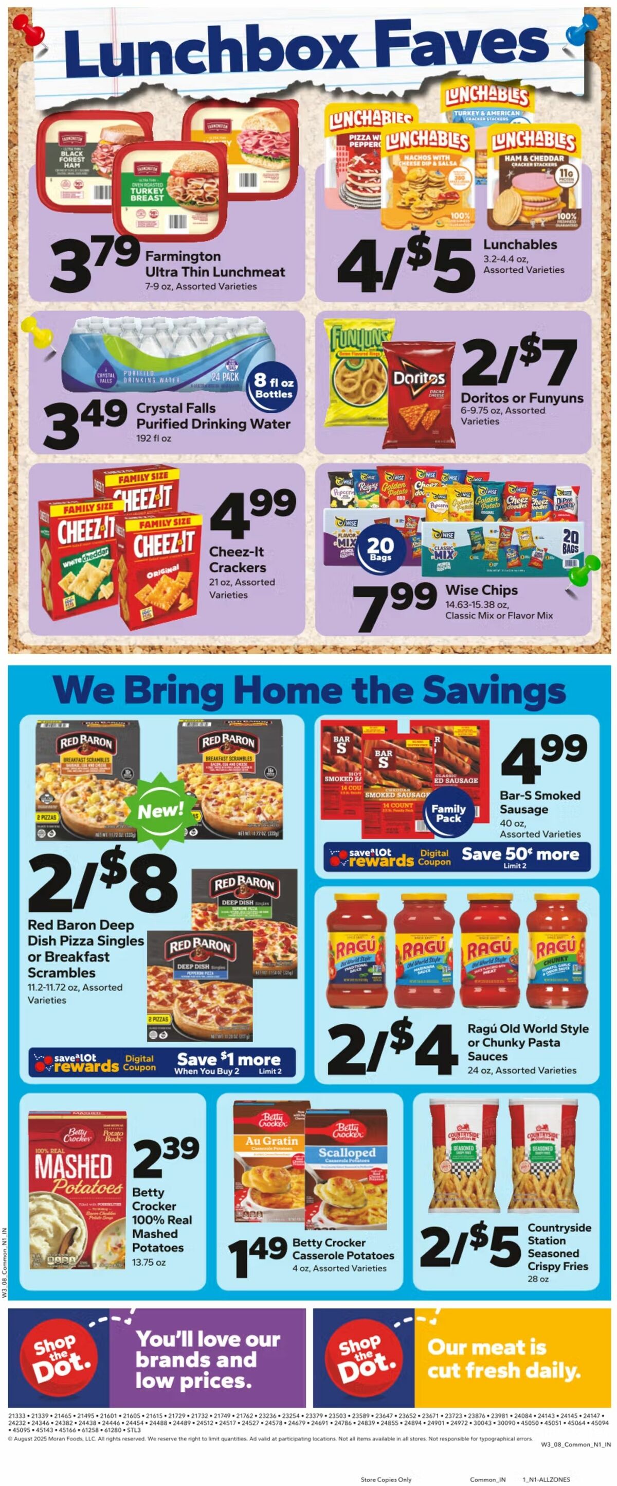 Save A Lot Weekly Ad from August 13