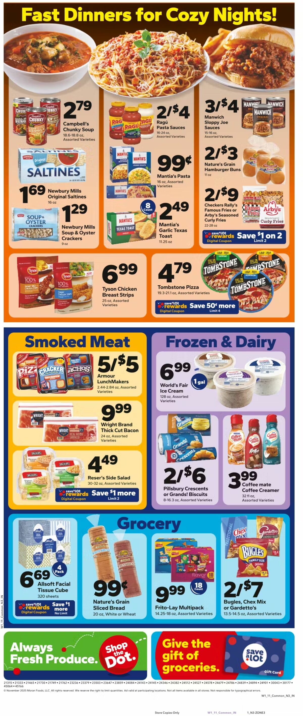 Save A Lot Weekly Ad from October 29