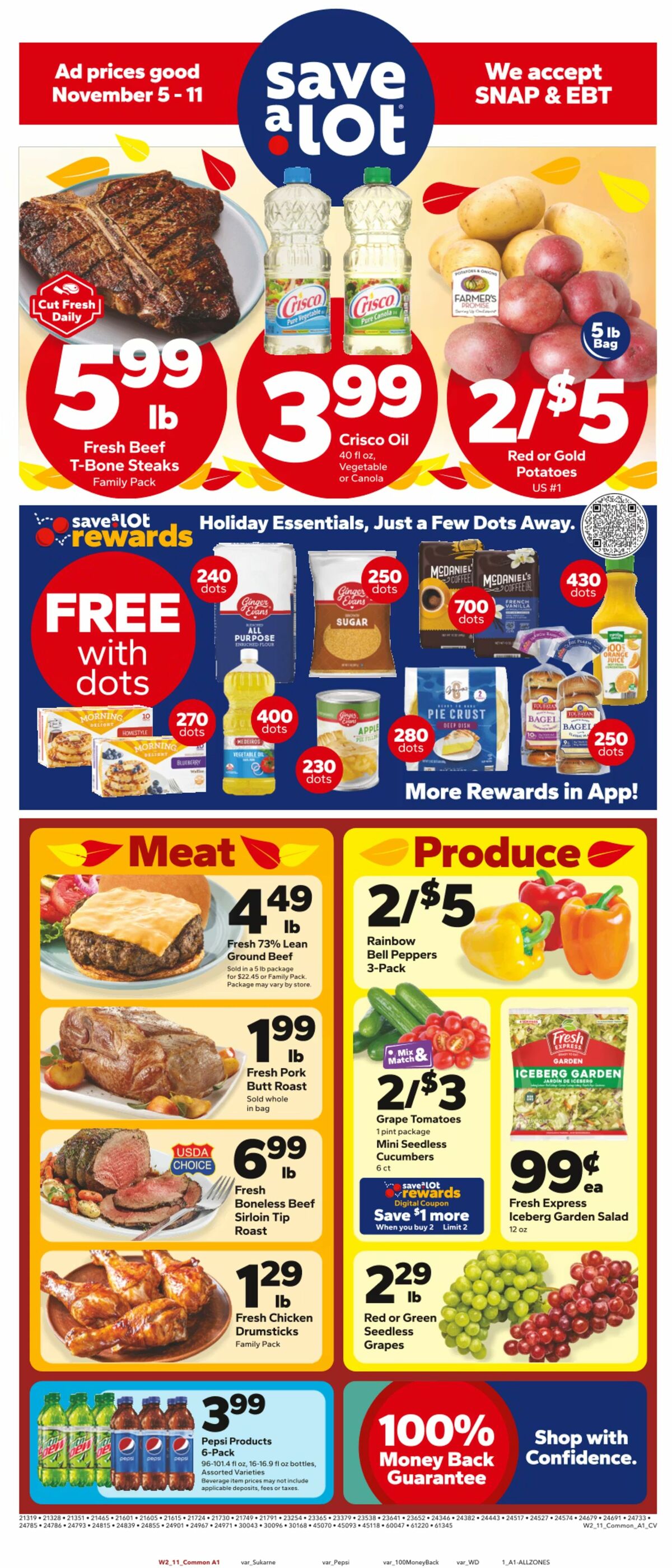 Save A Lot Weekly Ad from November 5