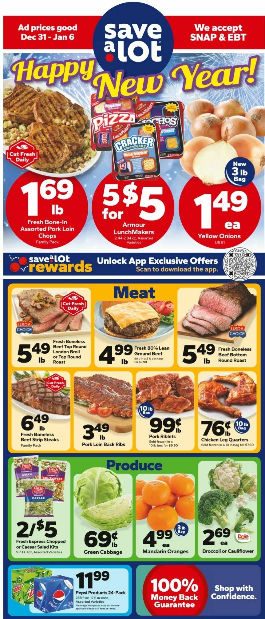 Save A Lot Weekly Ad from December 31