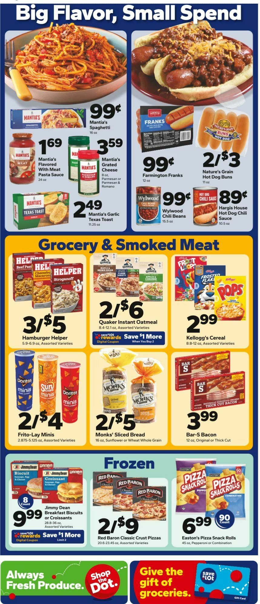 Save A Lot Weekly Ad from December 31