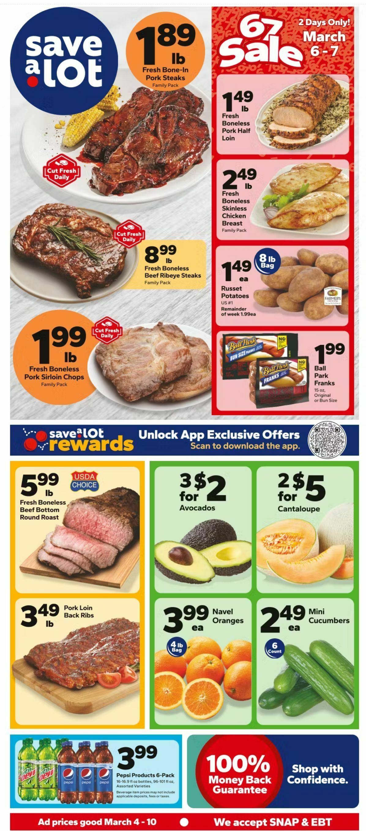 Save A Lot Weekly Ad from March 4