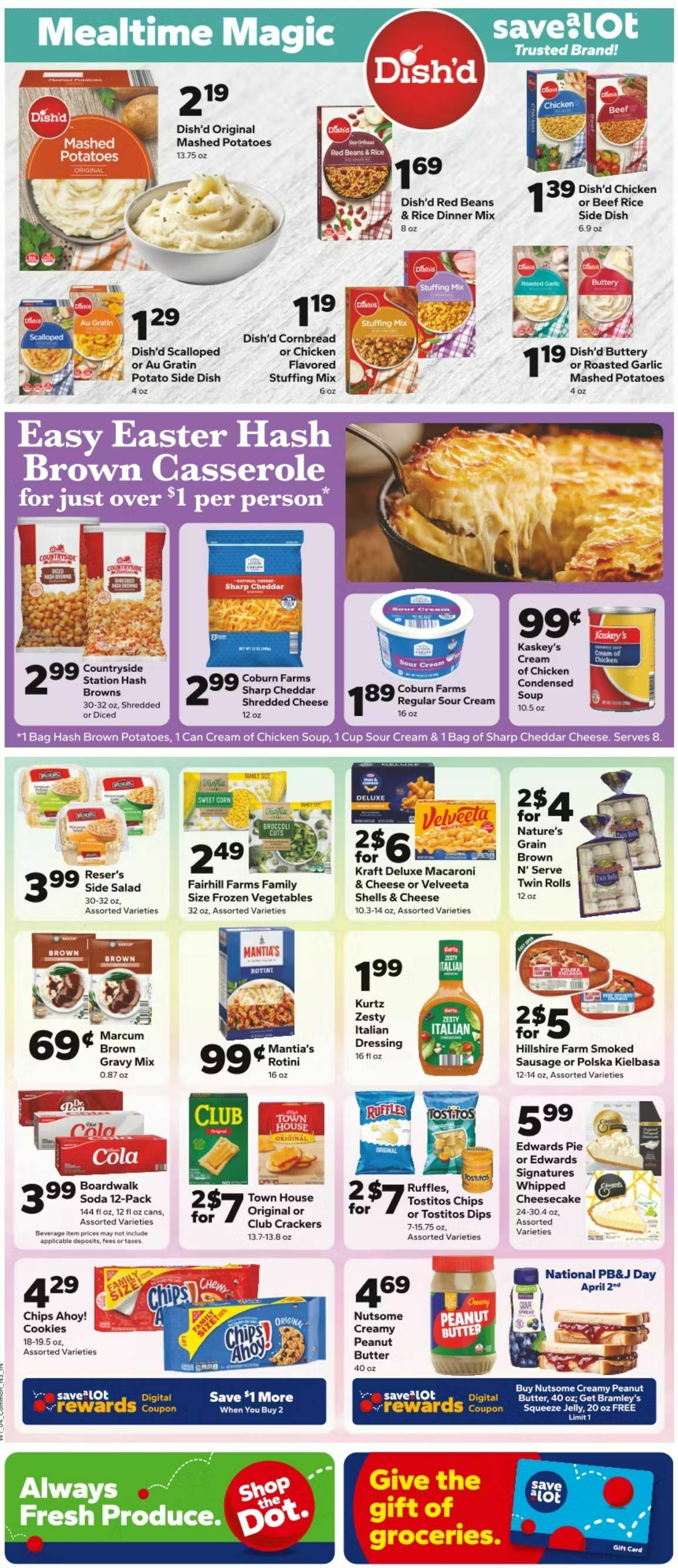 Save A Lot Weekly Ad from April 1
